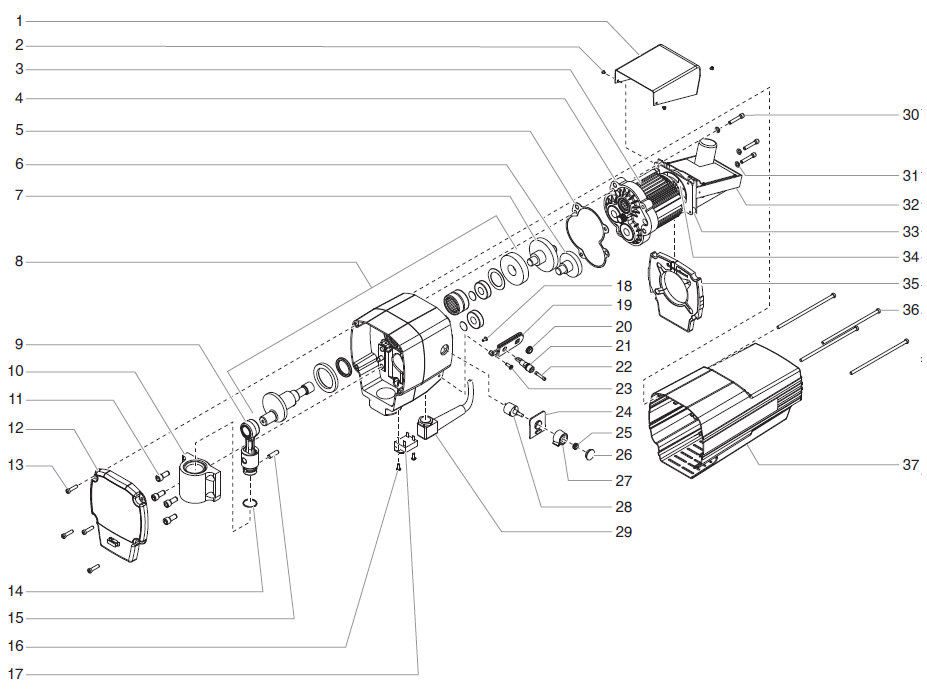 EPX2455 Drive Assembly